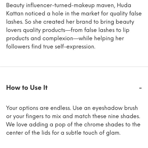 Huda Beauty 9-shade eyeshadow palette in Ruby - Picture 3 of 4